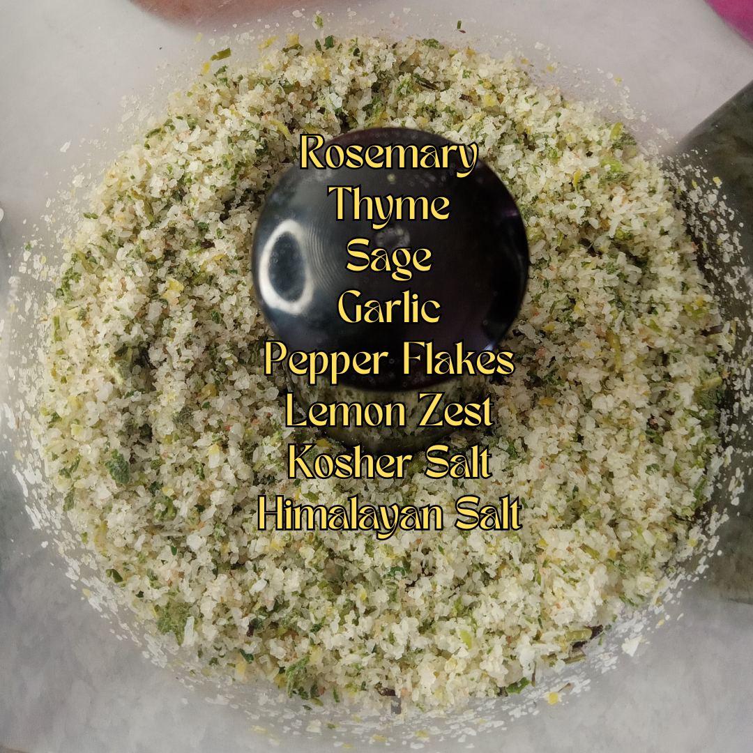 Garden Herb Infused Salt