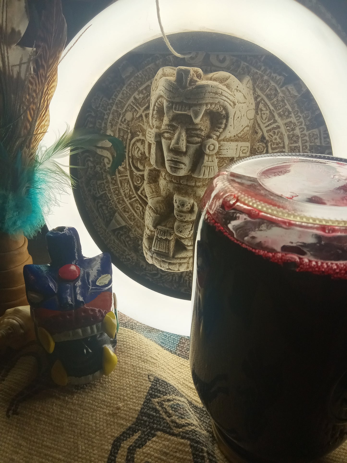 2 oz Rosemary, Hibiscus & Rose Hair Hydrosol & Sandalwood Comb