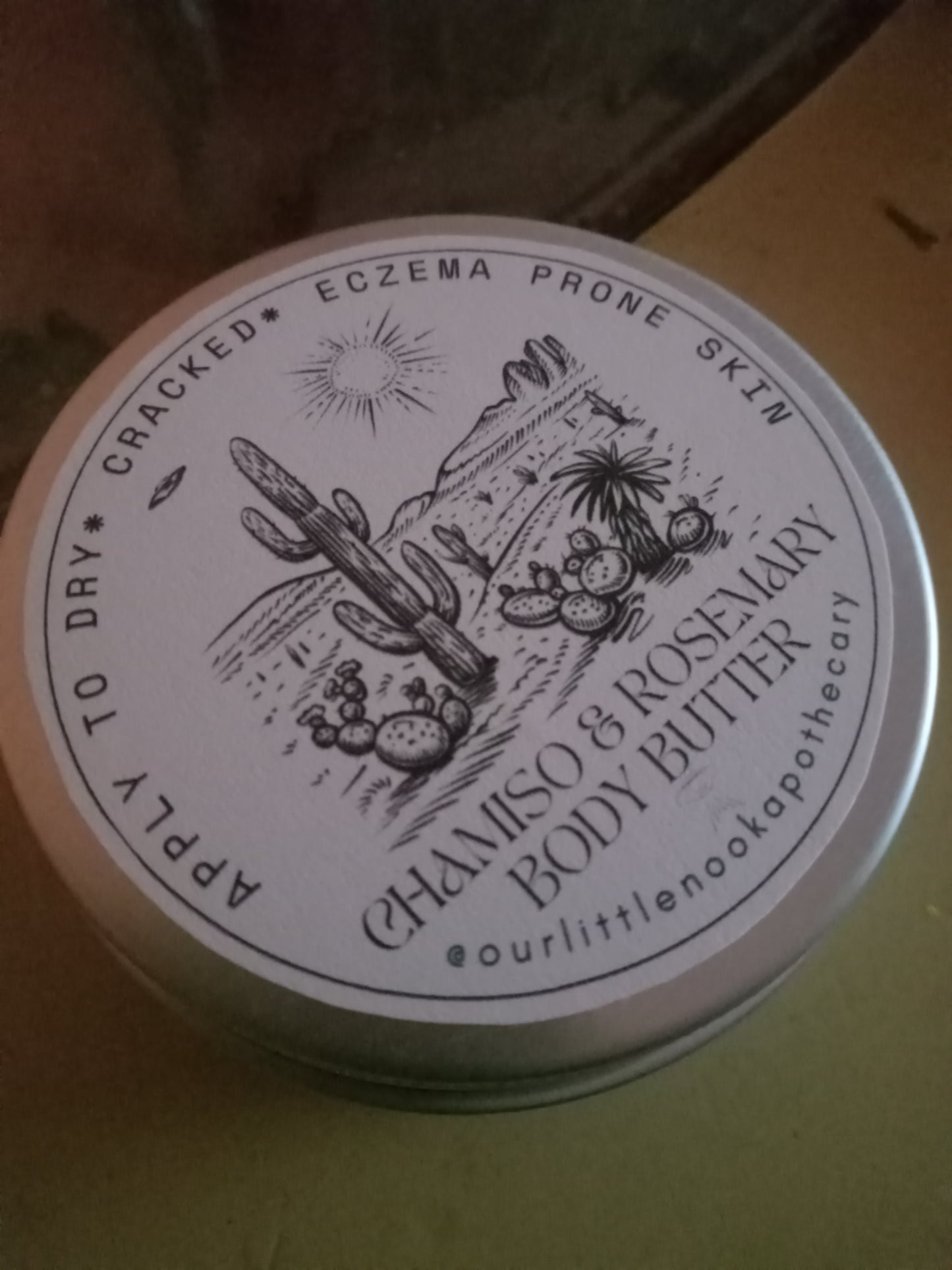 2 oz Chamiso & Rosemary Body Butter (Big Sagebrush)