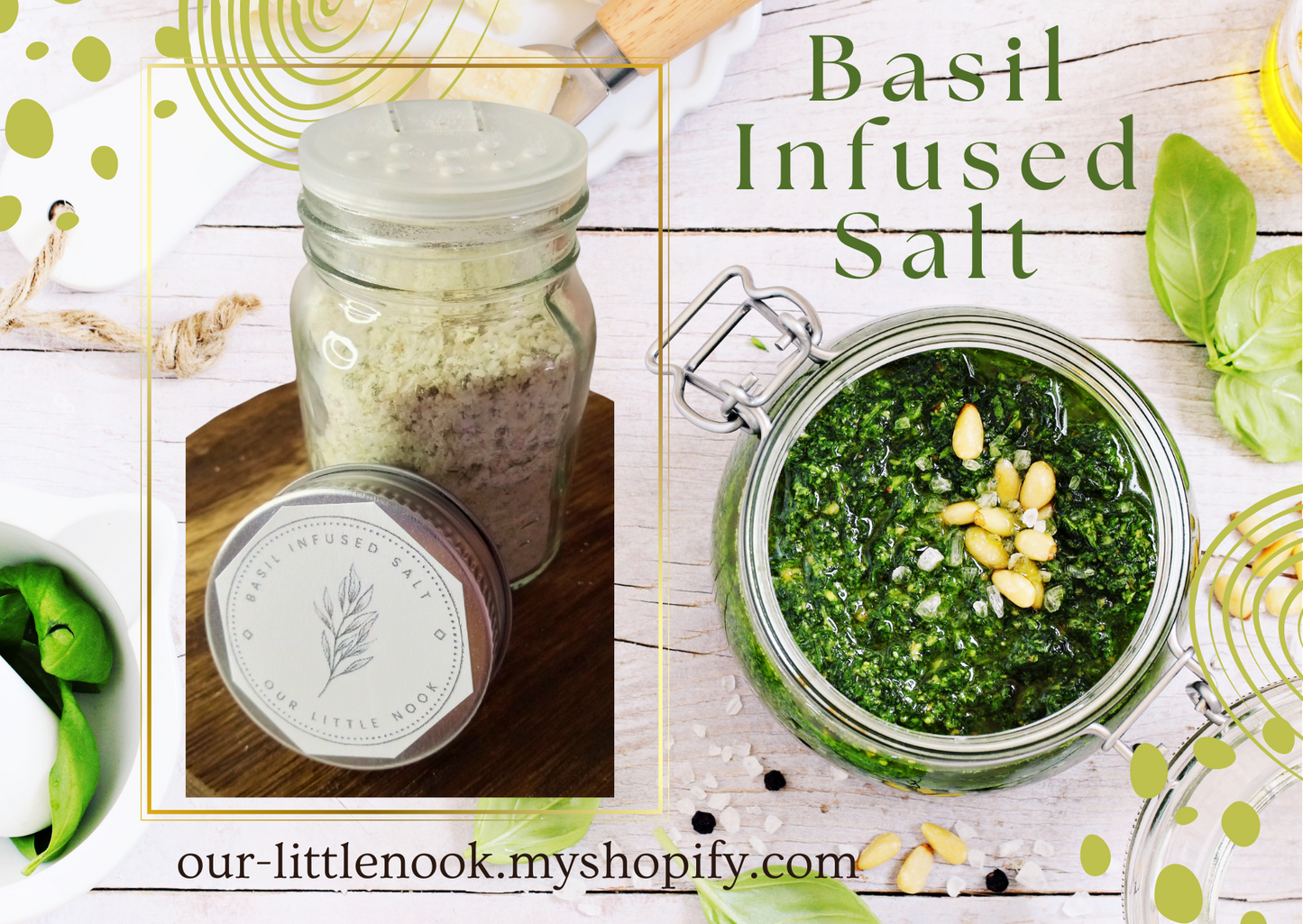 Tierra Bendita Salt (Basil Salt)