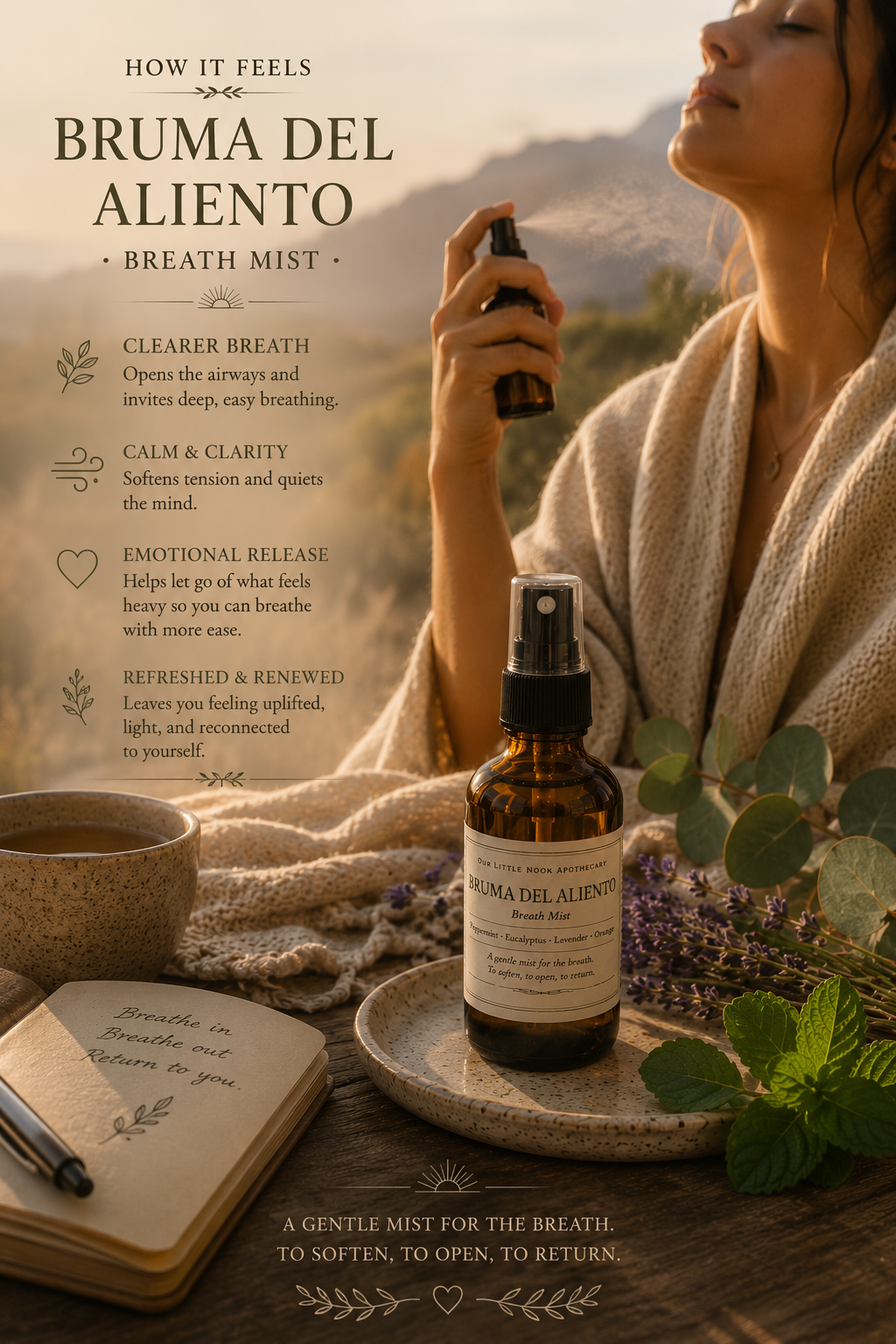 Bruma del Aliento - Sacred Breath Mist