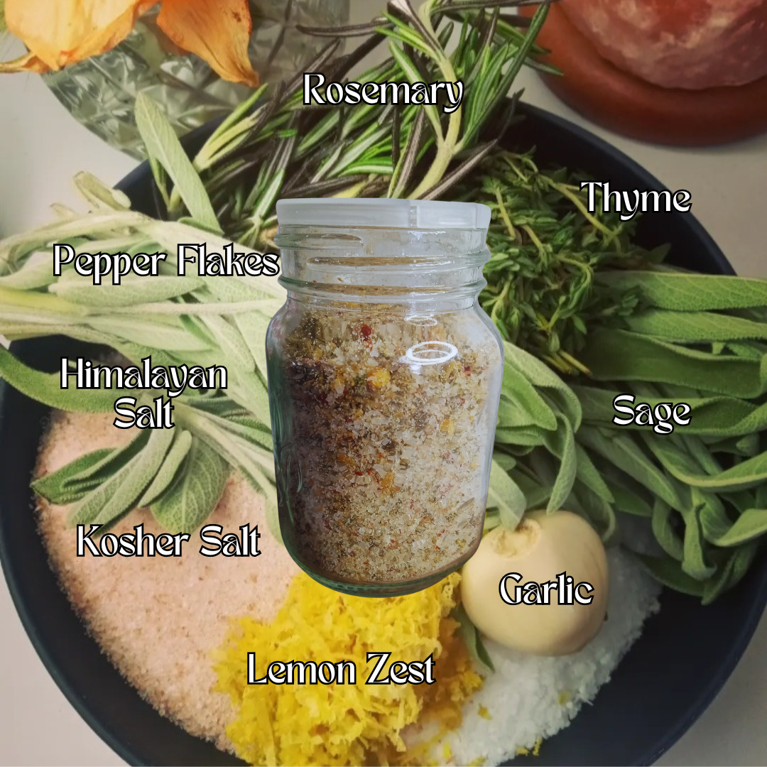 Garden Herb Infused Salt
