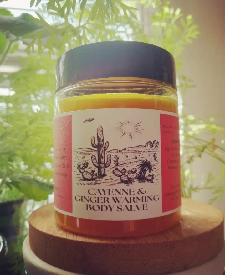 2 Oz Cayenne & Ginger Warming Body Salve