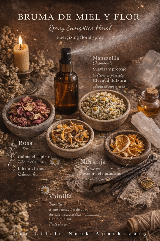Bruma de Miel y Flor - Floral Mist for Rest & Calm