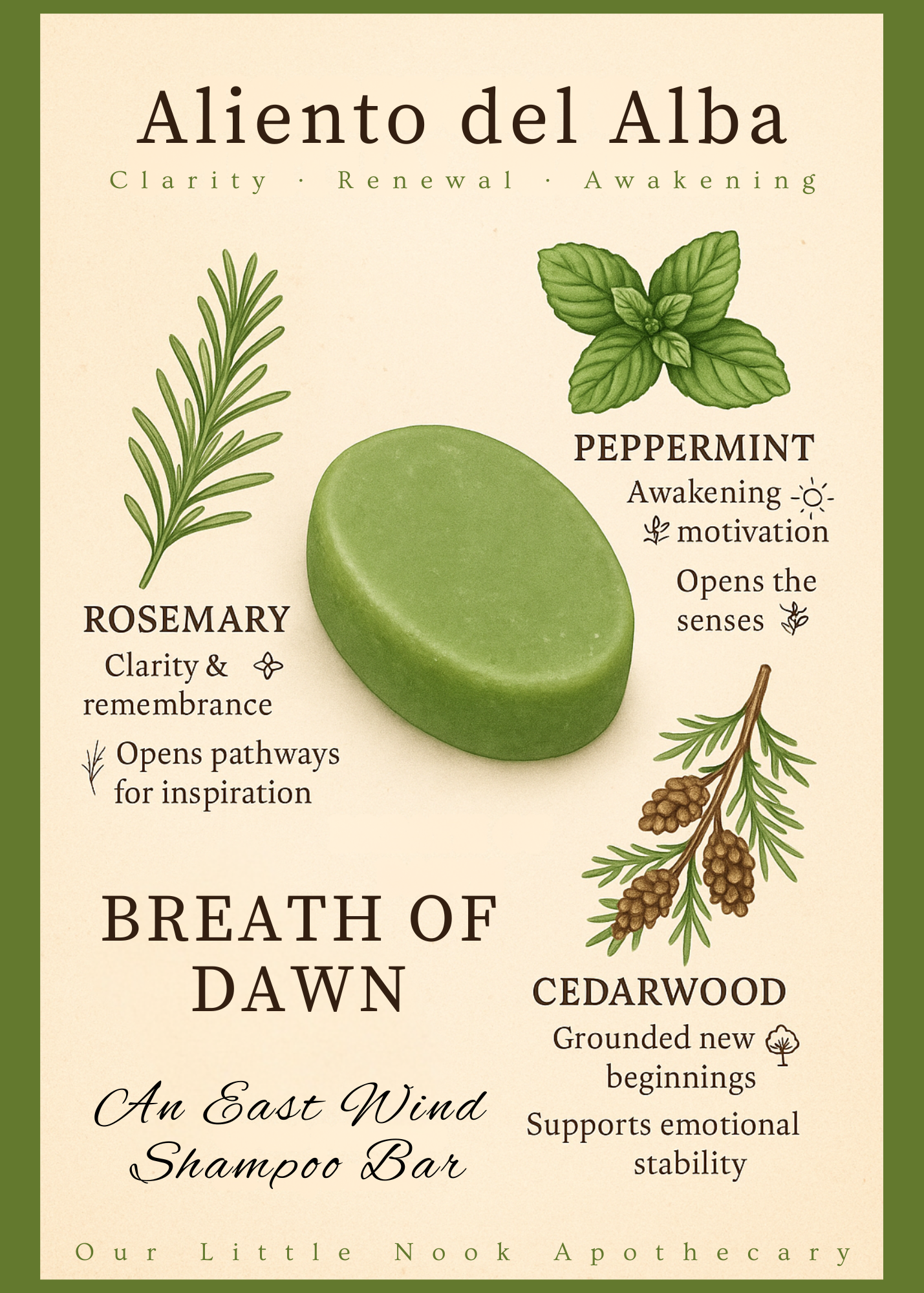 Breath of Dawn Shampoo Bar