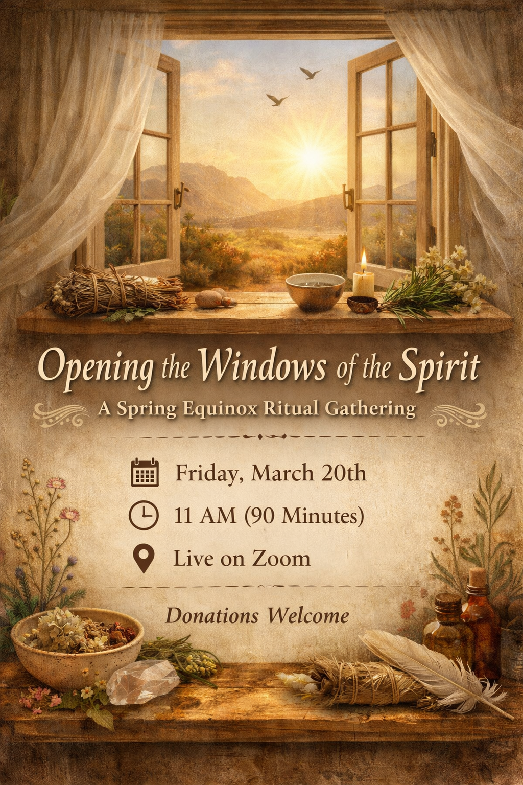 Opening the Windows of the Spirit