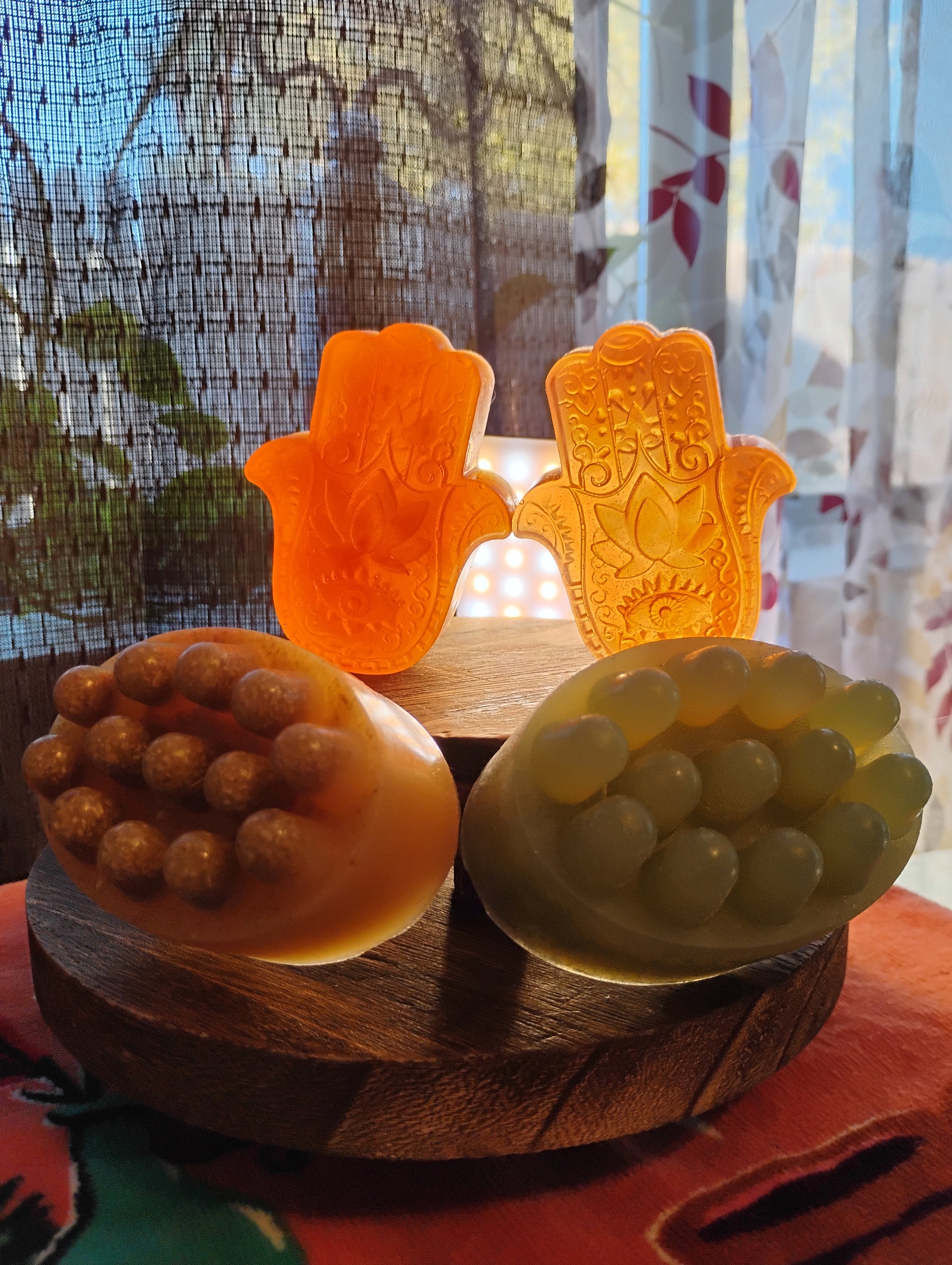 handmade herbal ritual soaps by Our Little Nook Apothecary