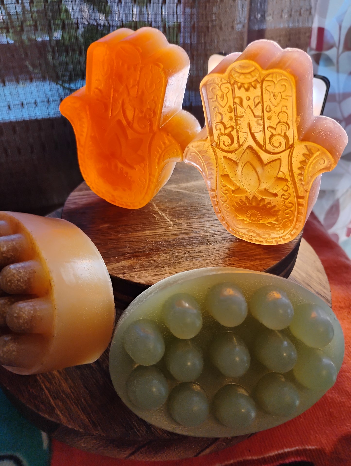 handmade herbal ritual soaps by Our Little Nook Apothecary