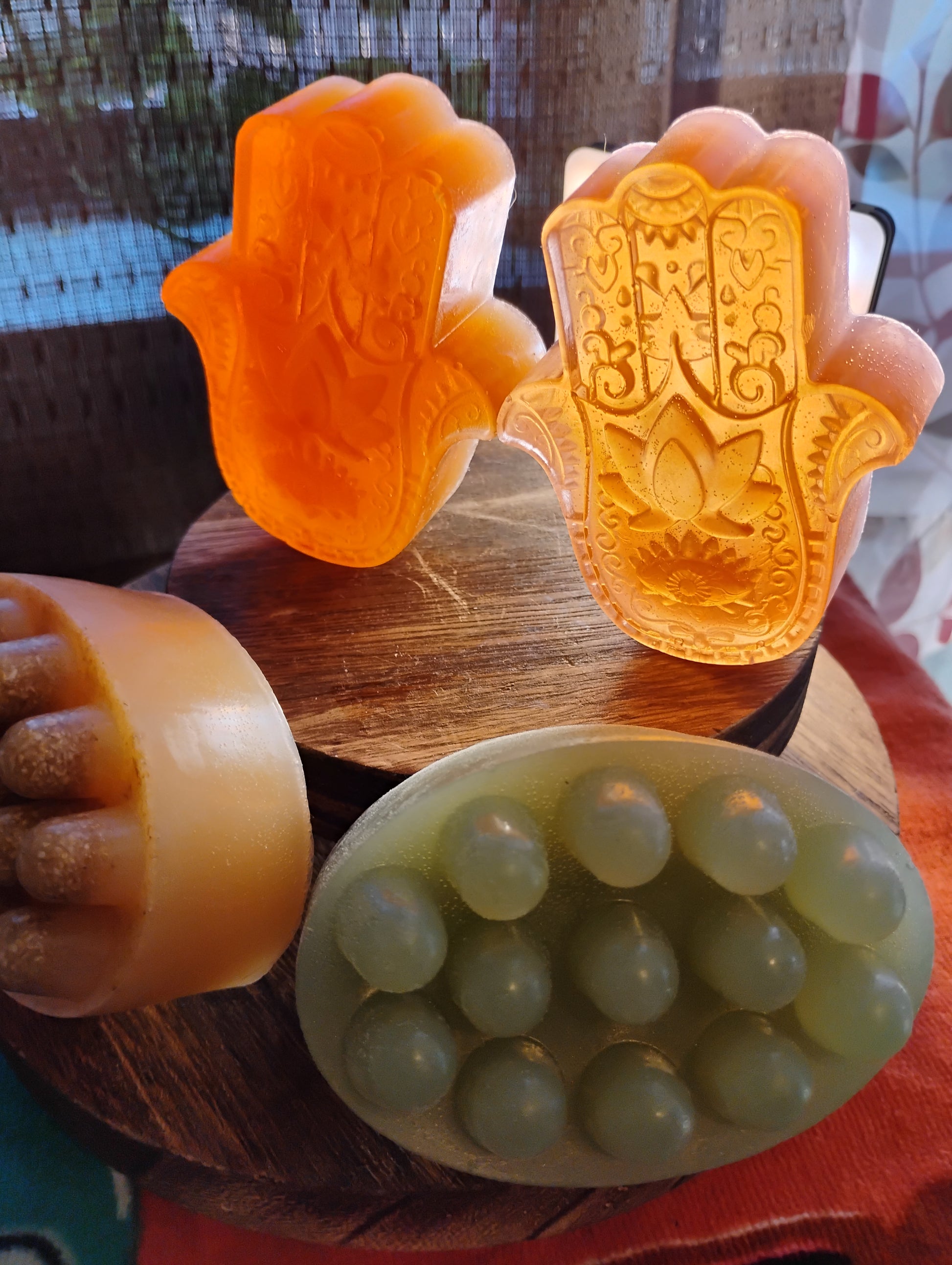 handmade herbal ritual soaps by Our Little Nook Apothecary