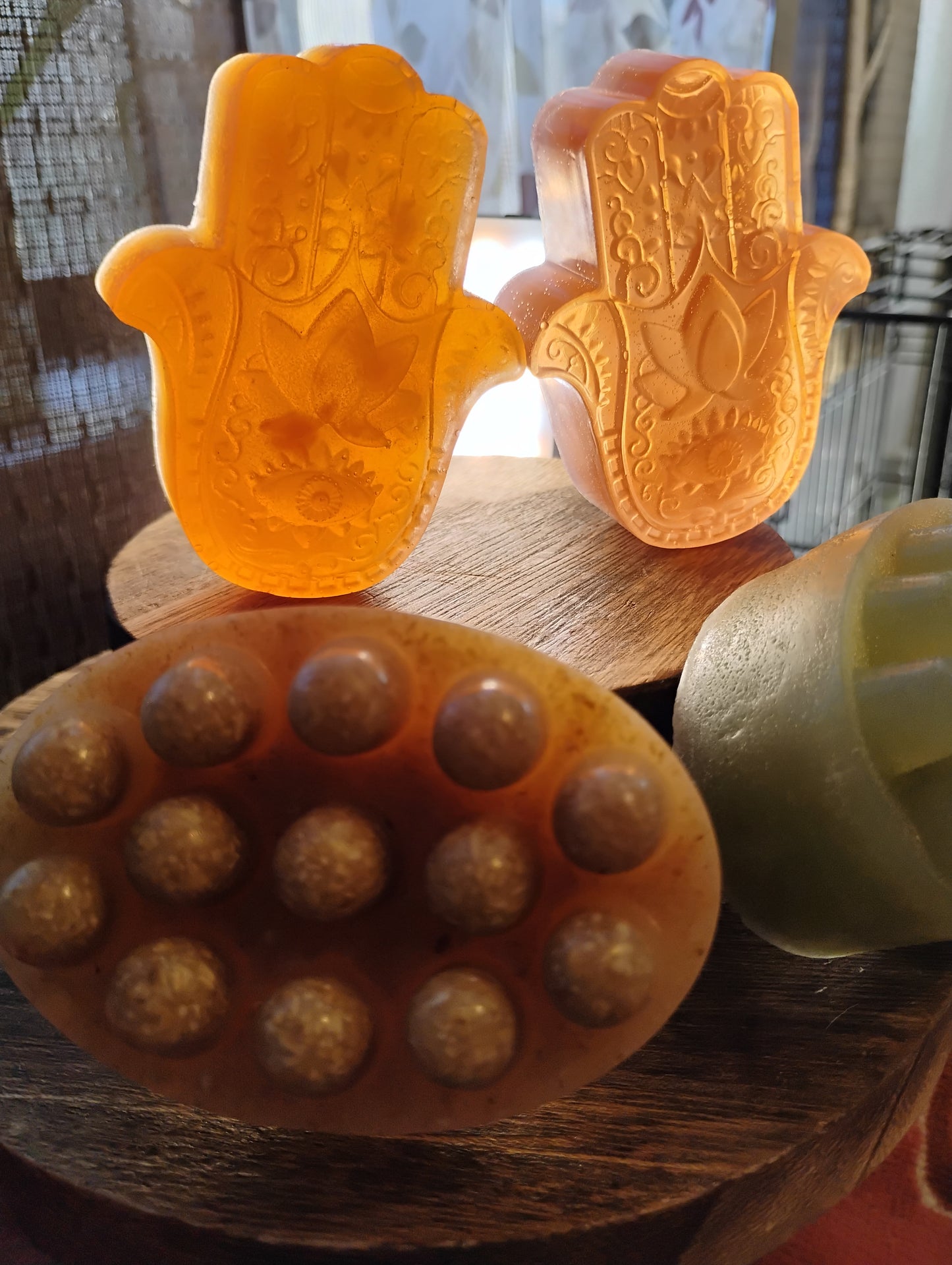 handmade herbal ritual soaps by Our Little Nook Apothecary