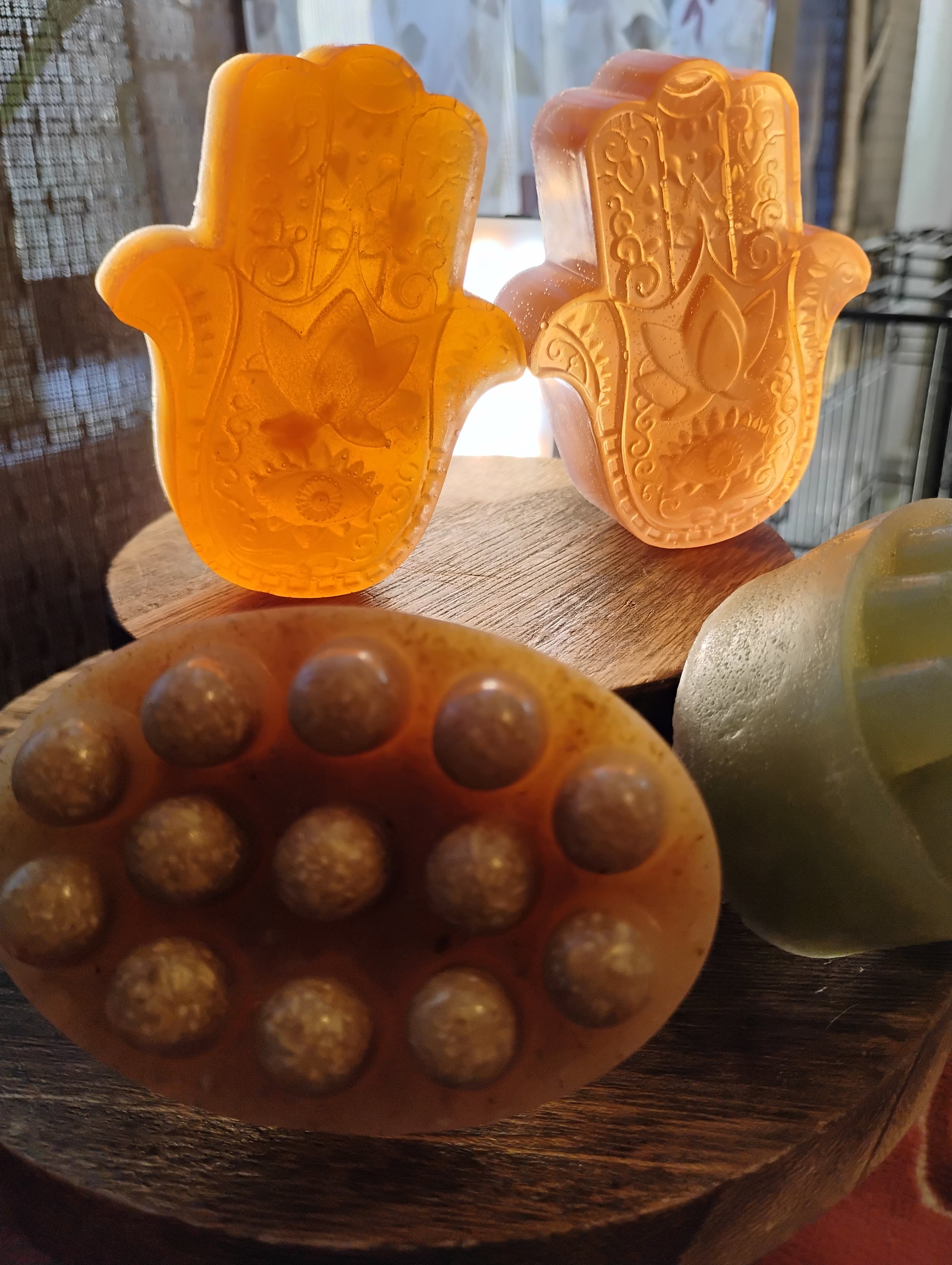 handmade herbal ritual soaps by Our Little Nook Apothecary