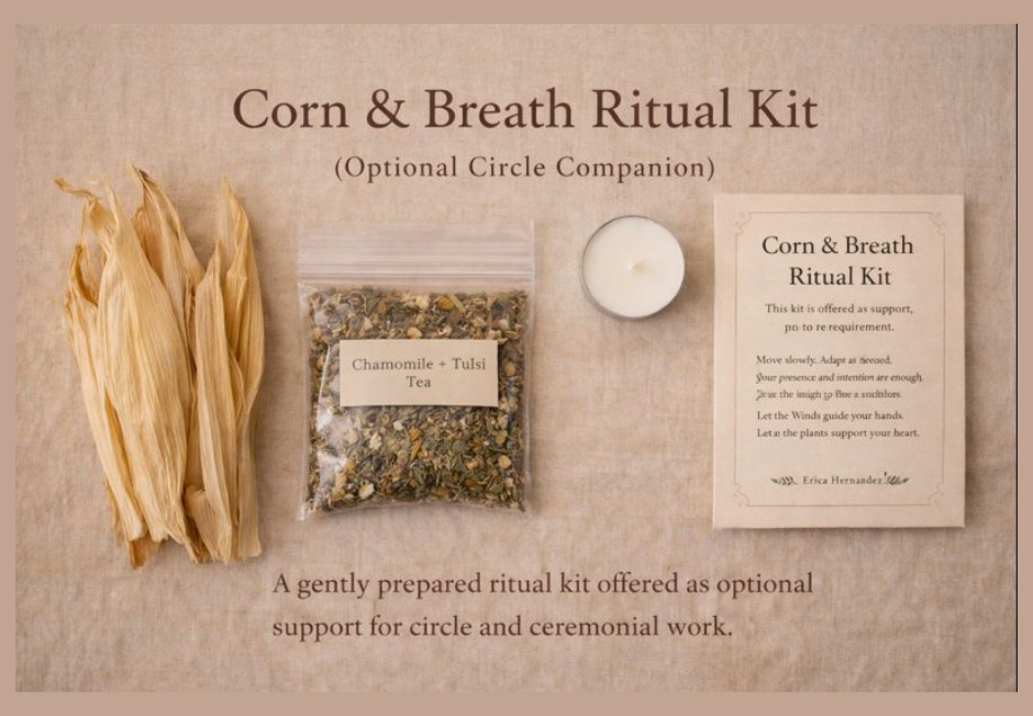 Corn & Breath Ritual Kit (Optional Circle Companion)