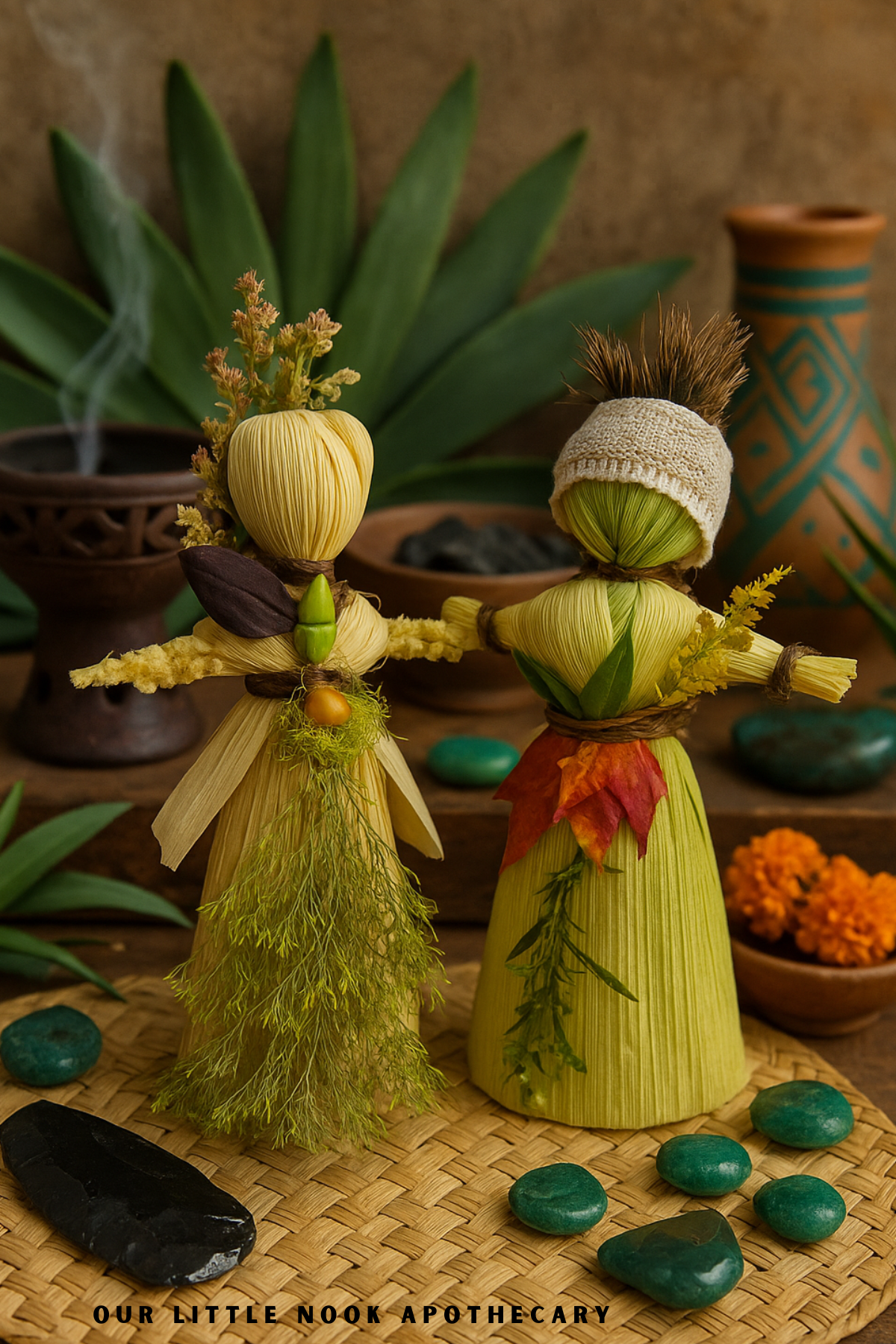 Sacred Corn Husk Dolls 