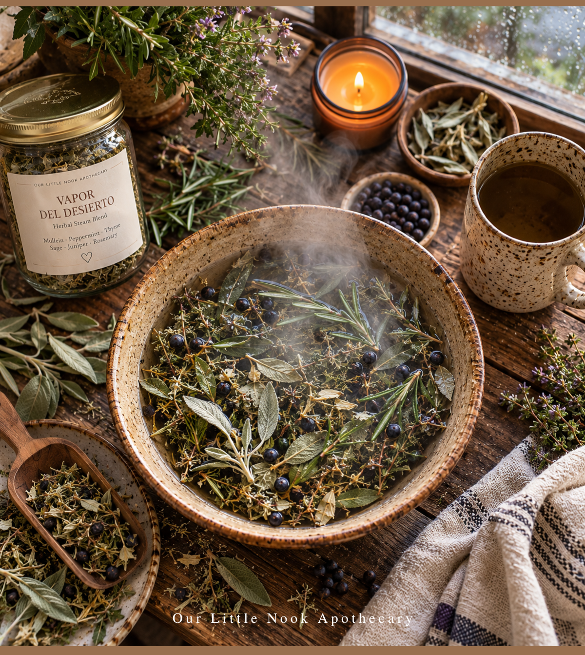 Vapor del Desierto - Desert Herbal Steam Blend