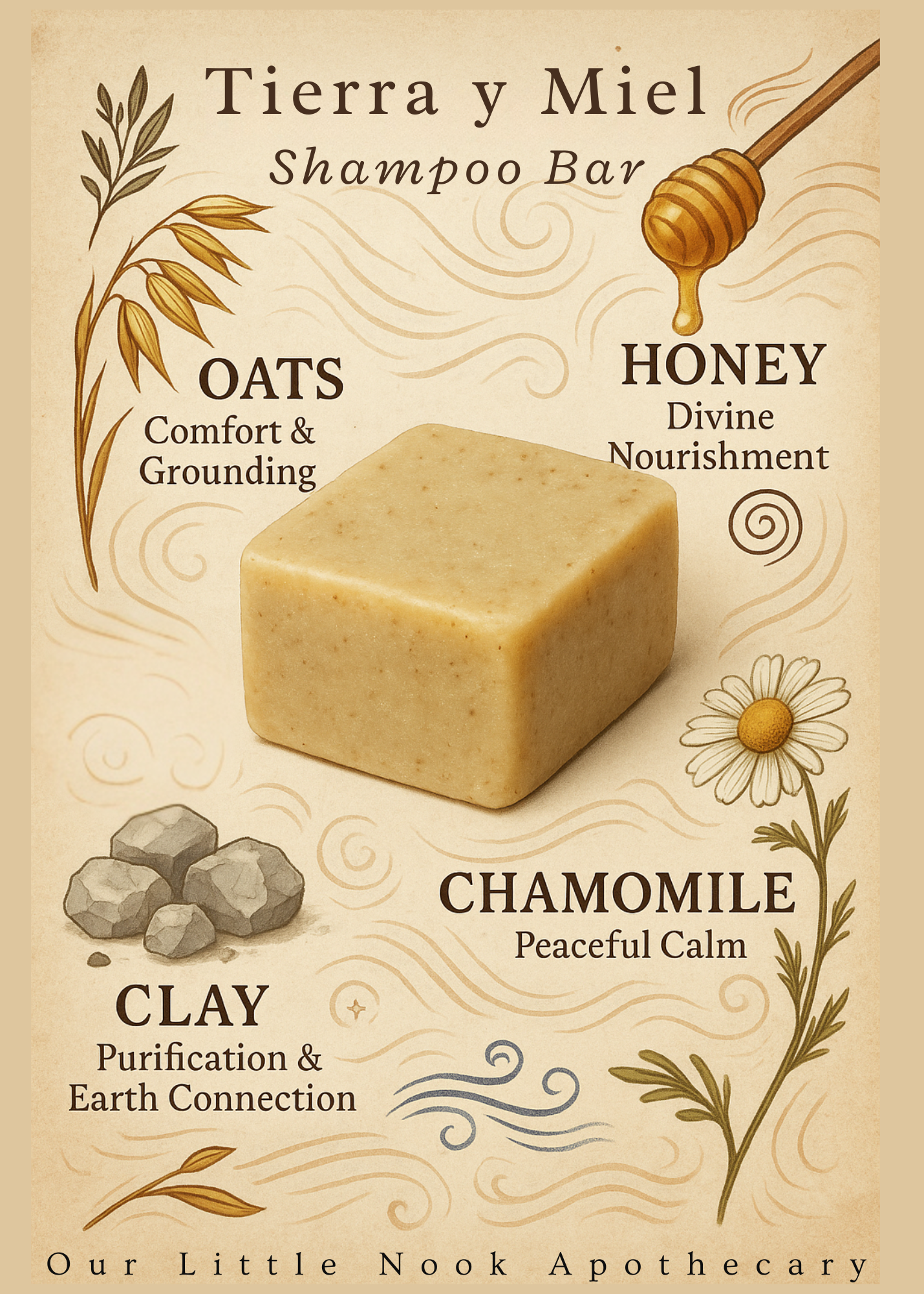 Tierra y Miel - Earth & Honey Shampoo Bar
